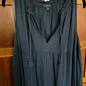 JCrew gauze coverup, sz L
